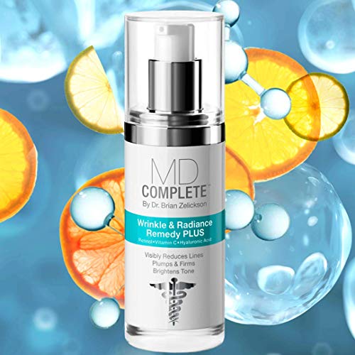 Dermatologist-Grade Wrinkle & Radiance Skincare Duo with Retinol & Vitamin C