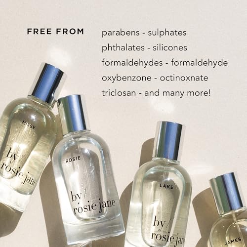 By Rosie Jane Everyday Body Oil (Dulce Fragrance) - Vanilla, Hinoki Wood & Nude Musk Scented Body Care with Sunflower, Olive & Rosehip Seed Oil to Hydrate and Nourish Dry Skin (5 fl oz)