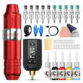 Wireless Tattoo Machine Kit with 1200mAh Battery - Wormhole Tattoo #6