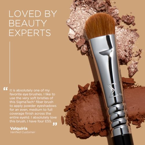 Eyeshadow Brush for Cream & Powder Makeup - Precise Application & Blending