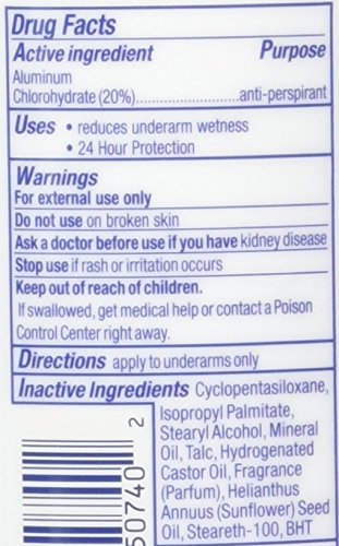 Dove Sensitive Skin Deodorant Stick 2.6 oz - 6 Pack, 24 Hour Protection