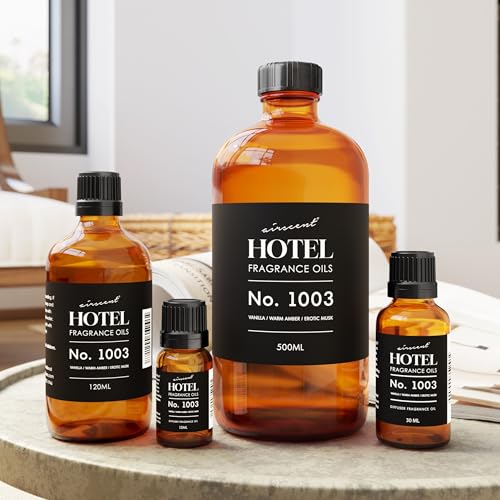 AirScent Hotel Diffuser Oil 16.9 Fl Oz No. 1003 Vanilla Warm Amber Musk