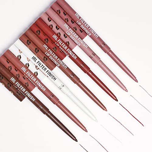 Revolution Beauty London, IRL Filter Finish Lip Liner Definer Waterproof Long Lasting Set with Matching Lipsticks or Lip Gloss