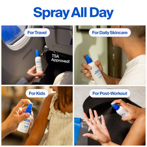 Hypochlorous Acid Skin Spray 4.93 Fl Oz Pack of 3 - Gentle Face & Body Mist, Sensitive Skin Safe