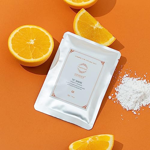 OxygenCeuticals VC Mask ? Premium Vitamin C Peel-Off Algae Mask for Purifying Treatment (30g x 5 packs)