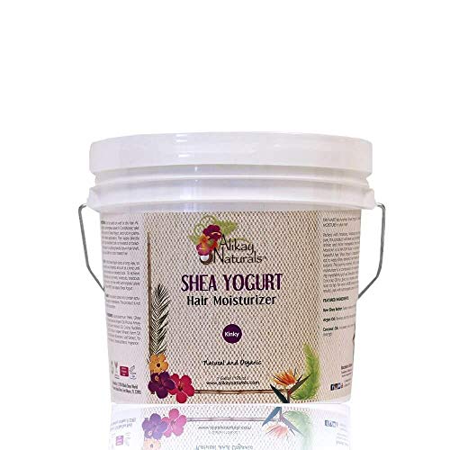 Alikay Naturals Shea Yogurt Hair Moisturizer 8oz - Natural Shea, Argan & Coconut Oil