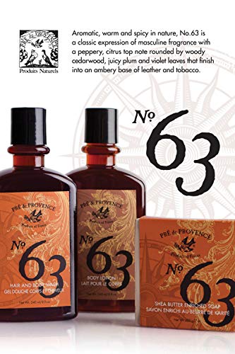 Men's Shower Gel with Masculine Fragrance - Hydrating Body & Hair Wash