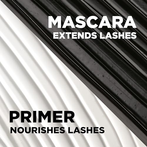 Lengthening Tubing Mascara - Black, 0.33 Fl Oz, Pack of 2 - Smudgeproof & Waterproof
