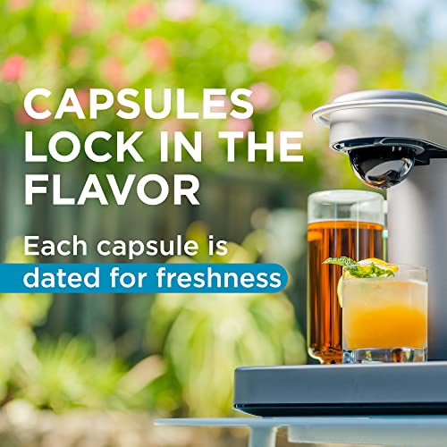 Bartesian Whiskey Lovers Cocktail Mixer Capsules 24-Pack for Drink Maker