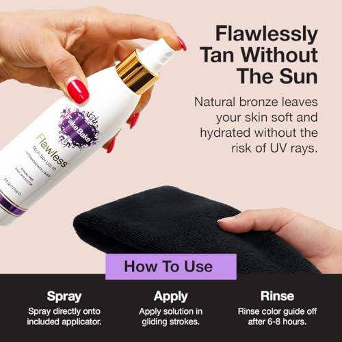 Fake Bake Flawless Self-Tanning Liquid with Body Mate Self-Tanning Applicator