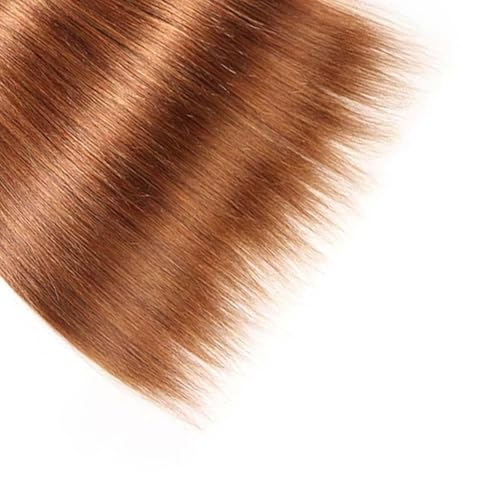 LOIUMGUU Brazilian Virgin Human Hair Bundles T4/30 Ombre Straight 12-16 Inch