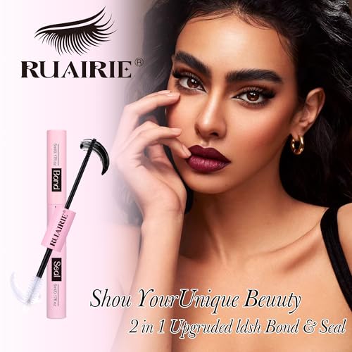 Ruairie Bond and Seal Lash Glue - Strong Hold, Waterproof, Eyelash Clusters