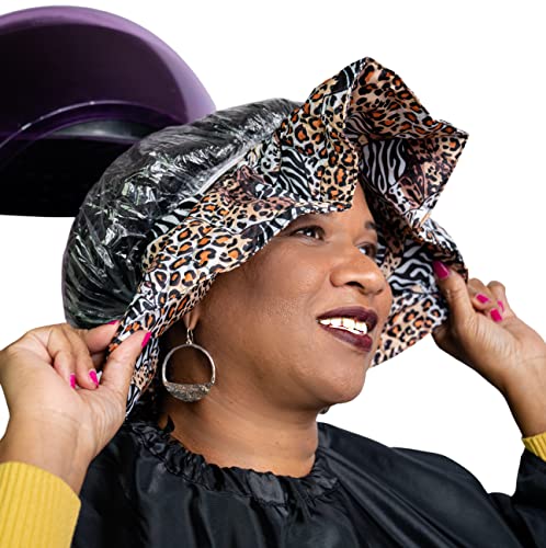 Heat Shield for Hair Dryer & Curling Iron - Catwalk Variation - Elastic, Washable