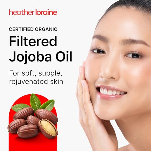 Organic Filtered Jojoba Oil 4 Fl Oz - Fragrance-Free - Heather Loraine