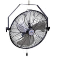 iLiving 18 Inch Wall Mount Fan - High Velocity 4550 CFM, 3 Speeds, Tilt, Heavy Duty Metal Construction