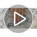Yarooge 8x10 Light Brown Washable Vintage Floral Rug - Non-Slip Low Pile Carpet for Living Room & Bedroom