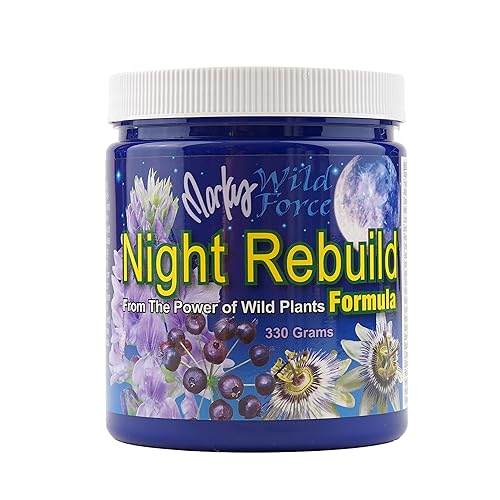 Night Rebuild Powder for Stress Relief & Hormone Support - Restful Sleep Aid