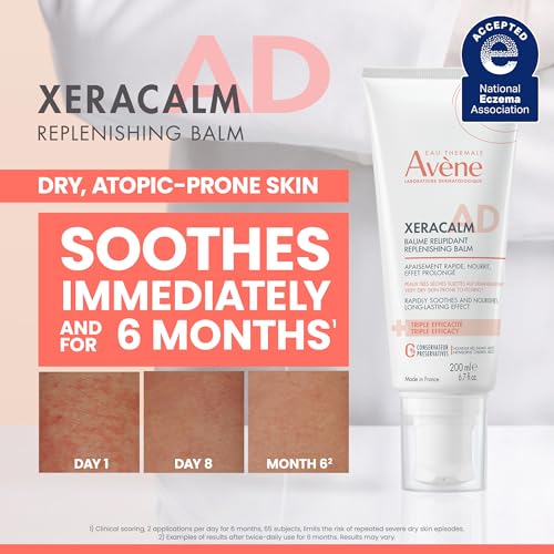 Avène XeraCalm A.D Lipid-Replenishing Balm 200ml - Long-Lasting Moisture & Skin Barrier Repair