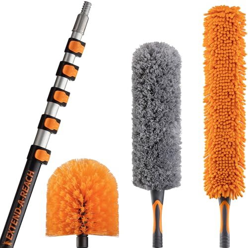30 ft High Reach Duster Kit with 24 ft Telescopic Pole | Extend-A-Reach