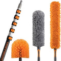 30 ft High Reach Duster Kit with 24 ft Telescopic Pole | Extend-A-Reach