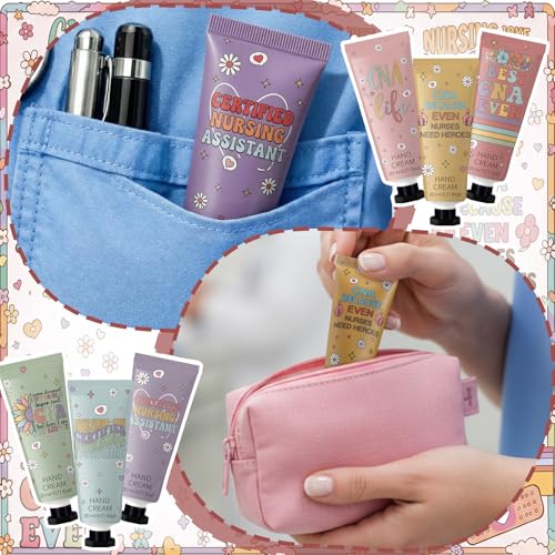 36 Pcs CNA Week Hand Cream Gift Set with 6 Fragrances - Nurse Appreciation Gifts