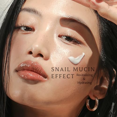 MIZON Black Snail All in One Cream 2.53 fl oz - Rejuvenating Face Moisturizer for Sensitive Skin