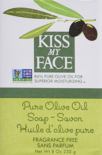 Olive Oil Bar Soap Pack of 6 - Pure, Moisturizing, Long-Lasting 8 OZ