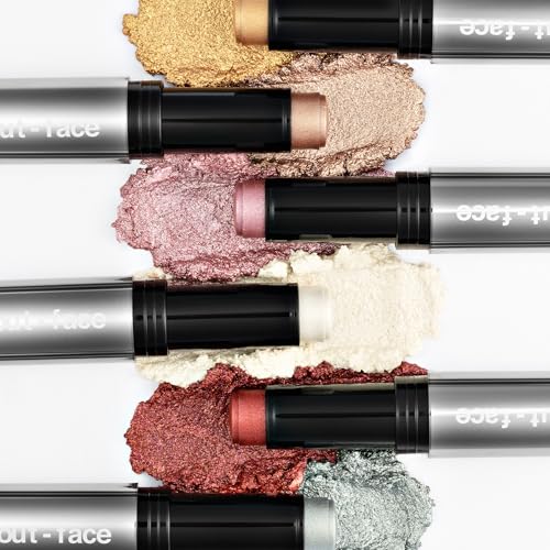 About-Face Cooling Chromes Highlighter Doves Cry - White, 0.31oz