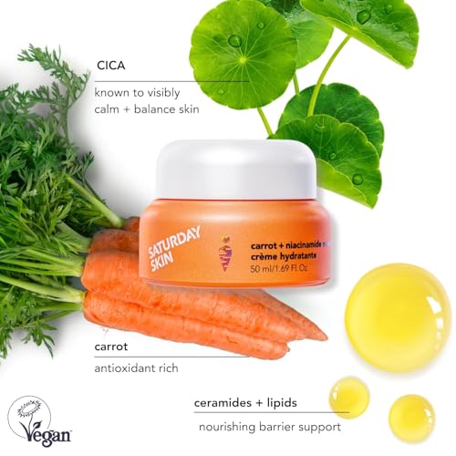 Moisturizer with Carrot & Niacinamide for Skin Barrier - 50ml Carrot Cream