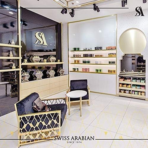 Perfume Oil - Swiss Arabian Rasheeqa - Long Lasting Signature Fragrance 0.6 Fl Oz