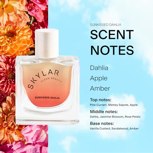 Sunkissed Dahlia Vanilla Perfume for Women - 1.7 Fl Oz - Hypoallergenic, Vegan, Cruelty-Free - Variation of THIS listing