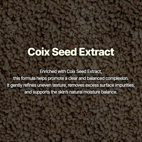 Coix Seed Ampoule Facial Serum with Hyaluronic Acid & Niacinamide - 30ml