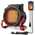Greenhouse Heater with Digital Thermostat 1500W - Red Variation