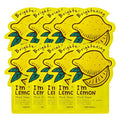 Hydrating Lemon Face Sheet Masks - 10 Pack for Clear Skin & Pore Tightening