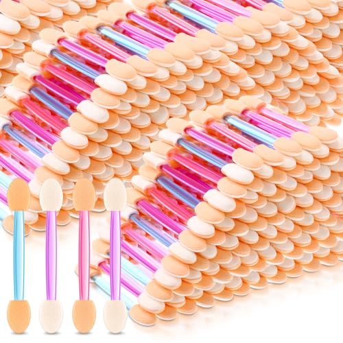 Disposable Eyeshadow Applicators 1000 Pcs Dual Sides Makeup Sponges for Eye Shadow & Beauty