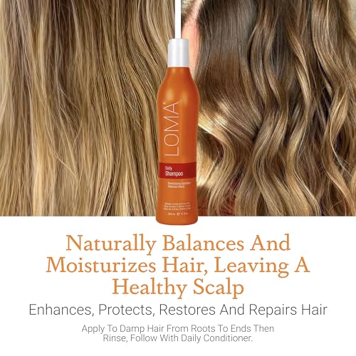 LOMA Daily Hair Shampoo 33oz - Sulfate & Paraben Free, for Color-Treated Hair