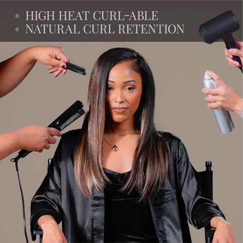 Human Hair Wigs - Sensationnel Empire Yaki 10 Inch Blonde Straight Weave Pack
