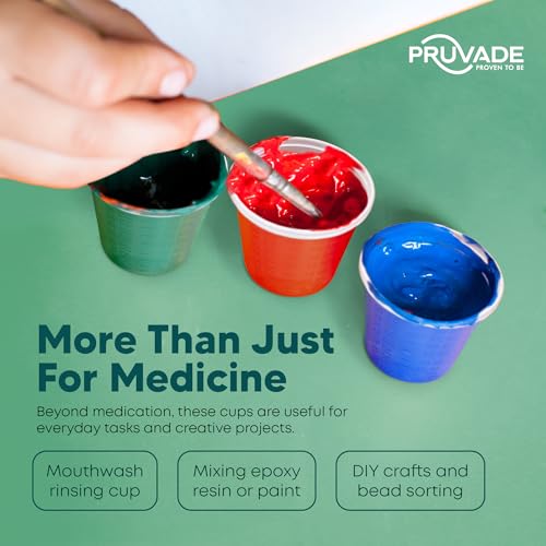 Case of 5000 Disposable Plastic Medicine Cups with Graduated Lines - 1 oz. for Pills & Liquid Dosing