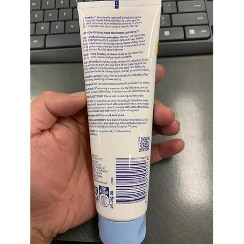 Cancer Council Australia Sensitive Sunscreen SPF50+ 110 ml.