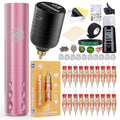 Wireless Tattoo Pen Kit for Beginners - Lightweight, Rechargeable & Cordless