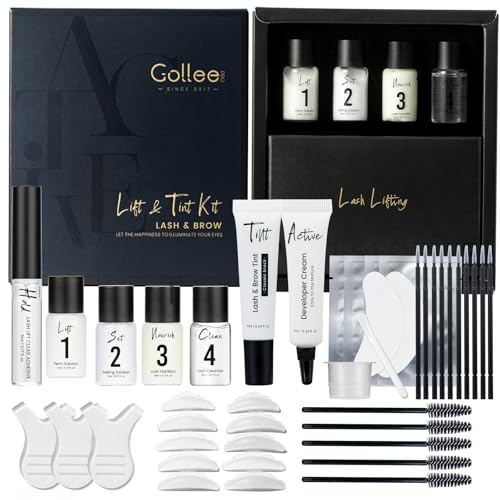 Lash & Brow Lift and Coloring Kit - Eyelash Perm & Brow Lamination Set