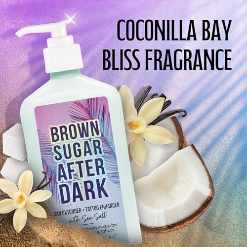 Brown Sugar After Dark Sea Salt Tan Extender & Tattoo Enhancer - 18 Fl Oz