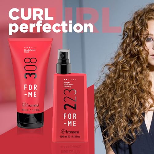 Curl Defining & Anti-Frizz Hair Cream for Curly Wavy Hair - 5.1 Fl Oz