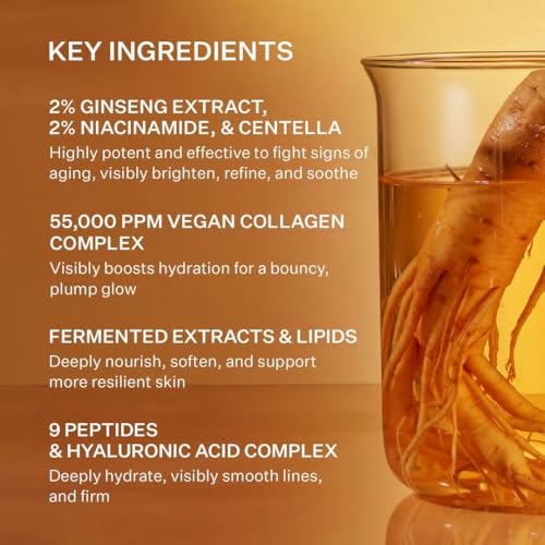 Peach & Lily Glass Skin Ginseng Collagen Mask Pack of 7