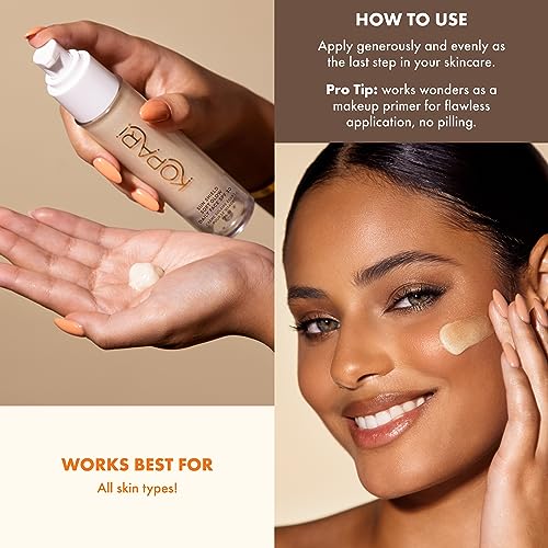 Daily SPF 30 Sunscreen with Sheer Glow and Hydration - Lightweight Face Protector