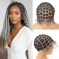 Braided Wig Cap Full Lace Black-99 | Crochet Hair Extensions Style Accessory