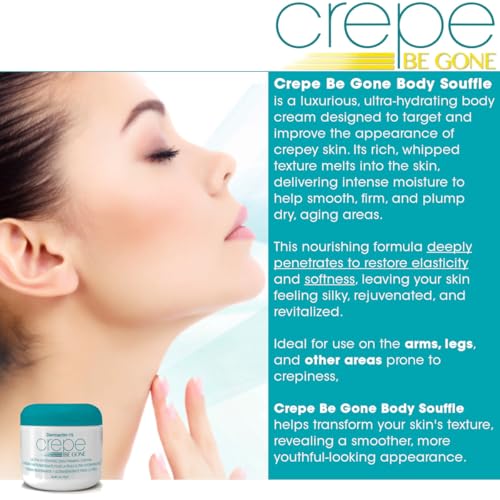 Crepe Be Gone Skin Care Collection for Aging & Dry Skin - Body & Neck
