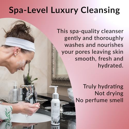 Hydrating Organic Face Wash for Women & Men | Spa-Quality Facial Cleanser