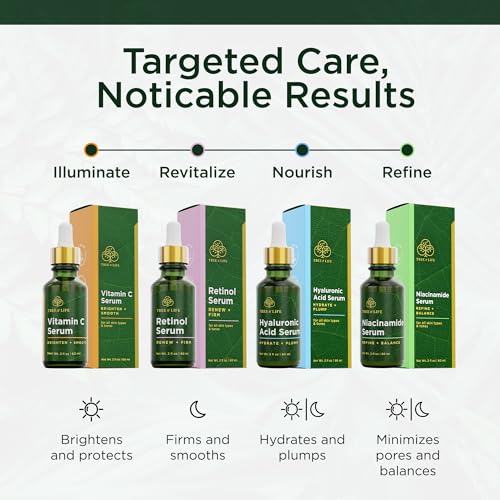Rejuvenation Collection - Vitamin C & Retinol Skin Care Set - 3 Pieces