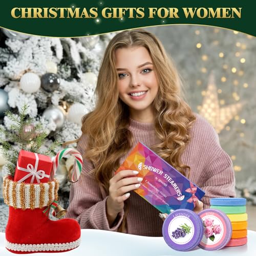 Lavender Gifts Set for Women - Stress Relief Gift for Mom, Wife, Girlfriend, Sister, Bestie - Perfect for Birthdays, Christmas, Valentine's Day, White Elephant